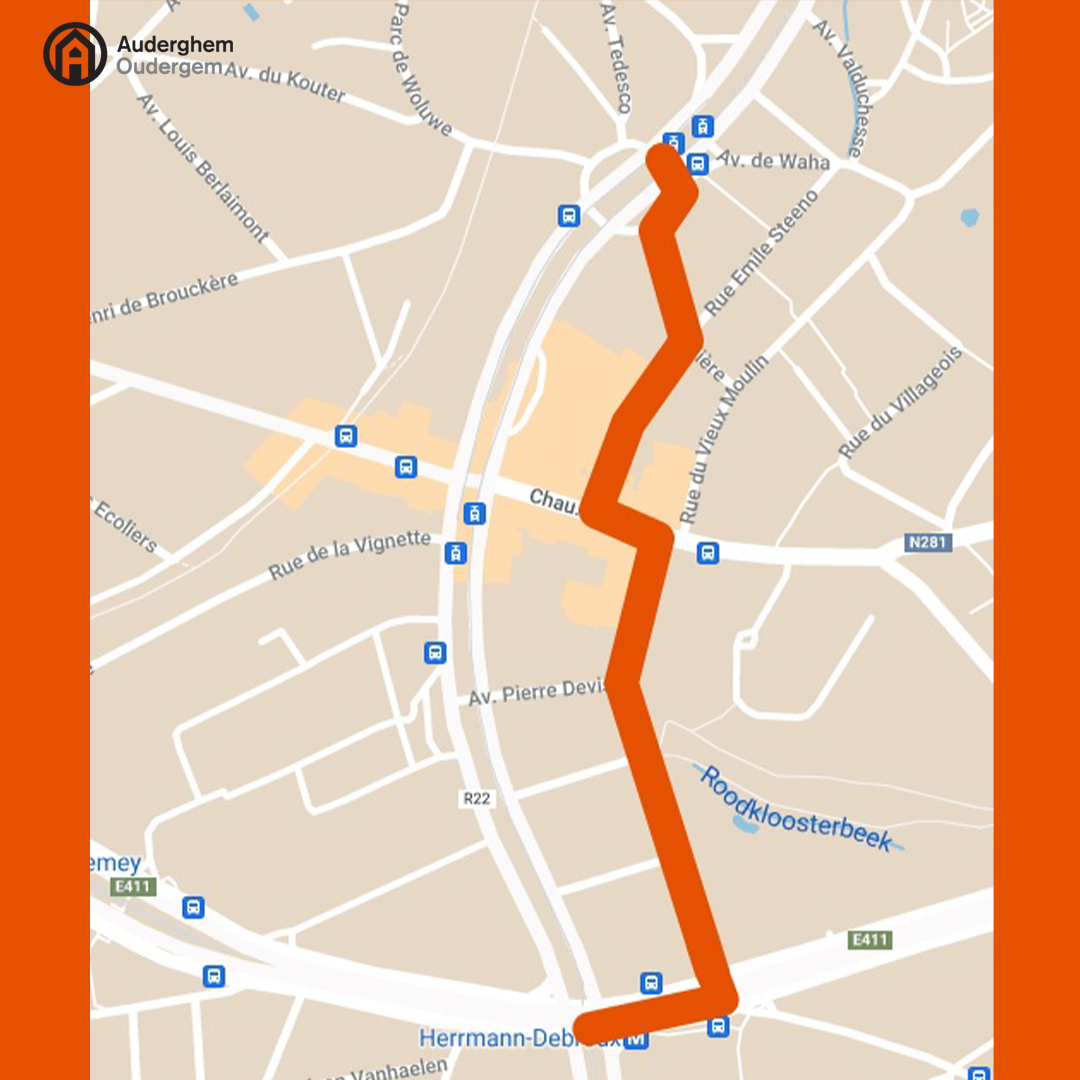 carte déviation cycliste