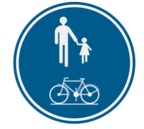 Verkeersbord  D10