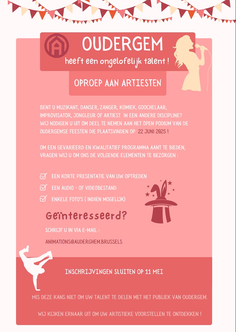 affiche Oudergem heeft een ongelofelijk talent