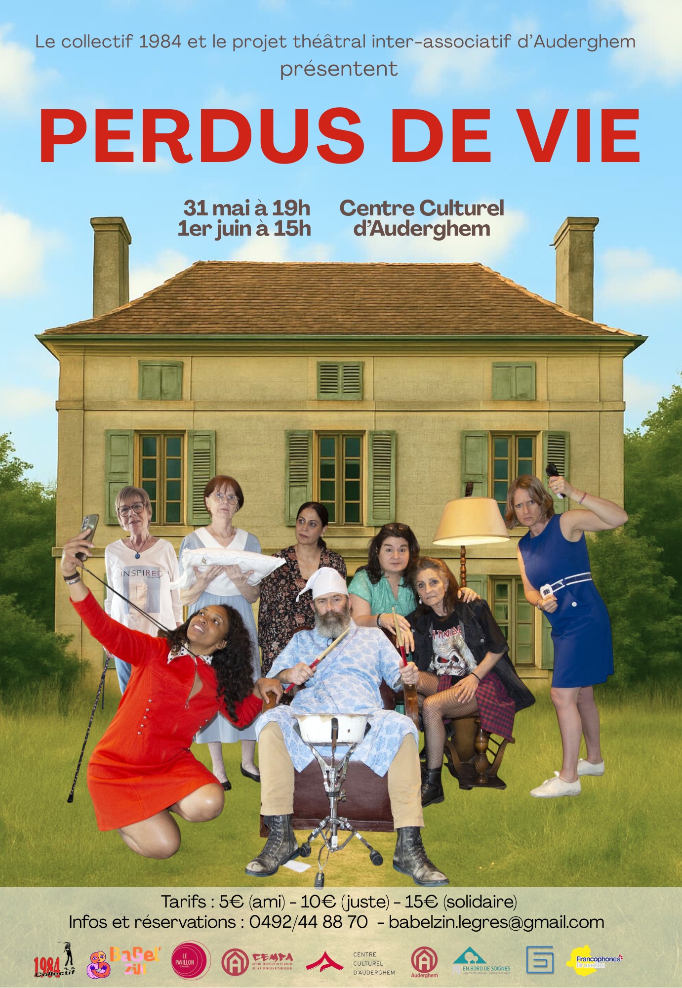 affiche "perdus de vie"