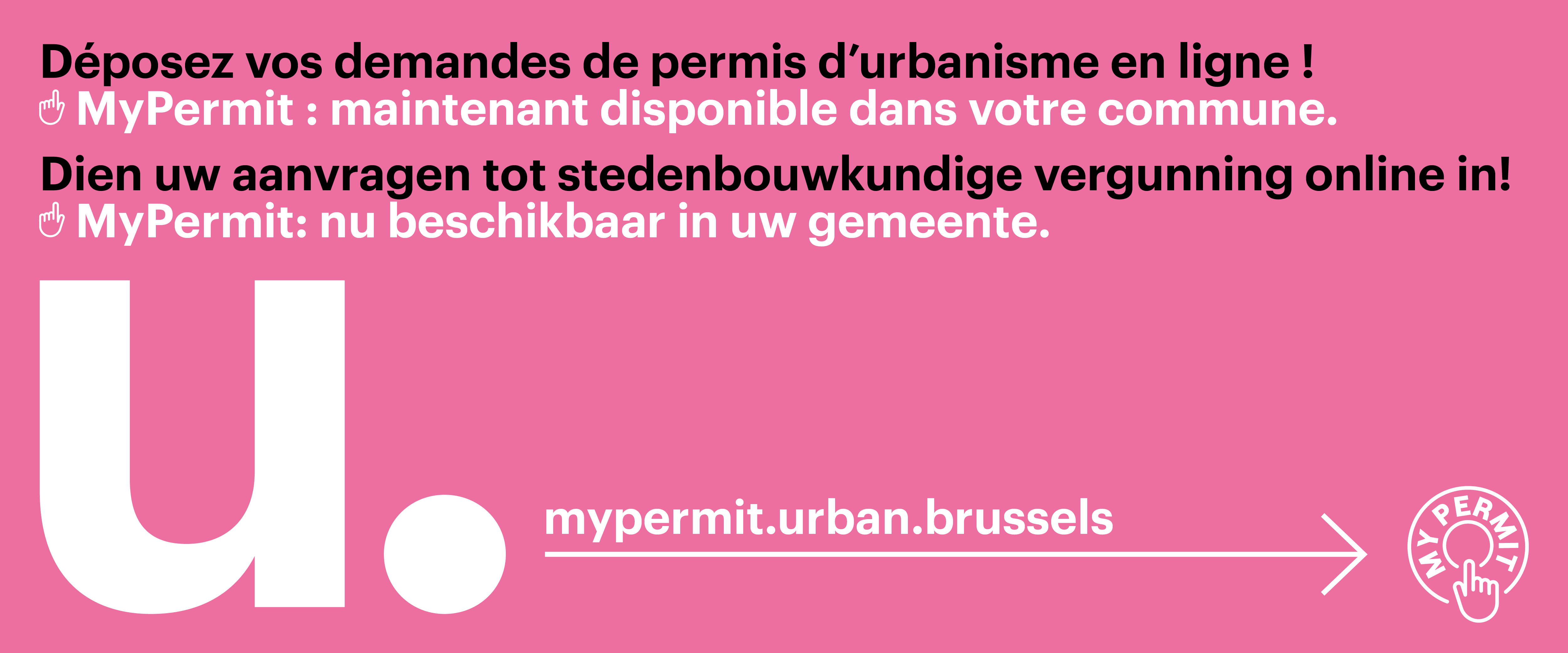 Nieuw! uw vergunningsaanvragen via het MyPermit-platform