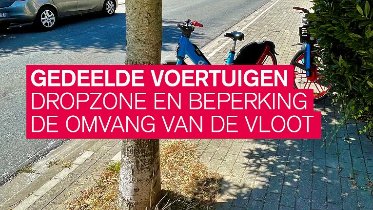 Brussel verscherpt toezicht op gedeelde scooter-, fiets- en stepdiensten