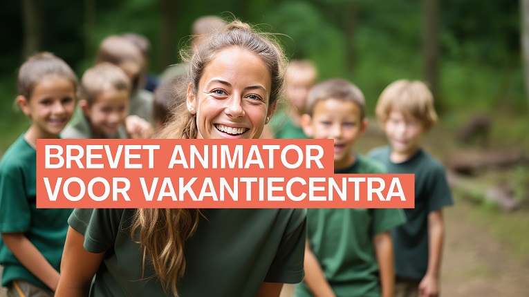Gratis opleiding voor het brevet van animator voor vakantiecentra