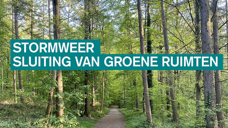 Sluiting van gewestelijke groene ruimten