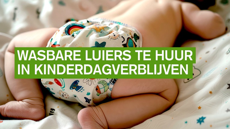 Wasbare luiers: gemeentelijke kinderdagverblijven starten verhuurservice