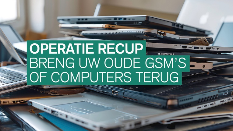 Breng uw oude gsm’s of computers terug