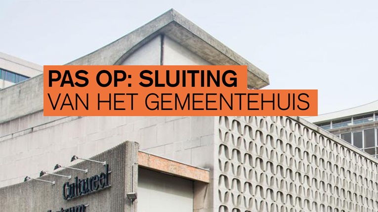 Het Gemeentehuis zal op woensdag 03.06.2026 vanaf 12:00 gesloten zijn.