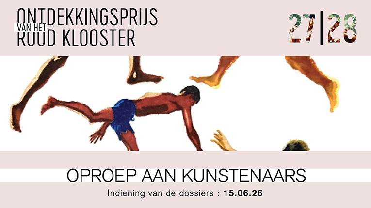Ontdekkingsprijs 2027-2028 : oproep aan kunstenaars