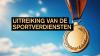 Uitreiking van de sportverdiensten