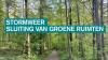 Sluiting van gewestelijke groene ruimten 