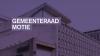 Gemeenteraad - motie